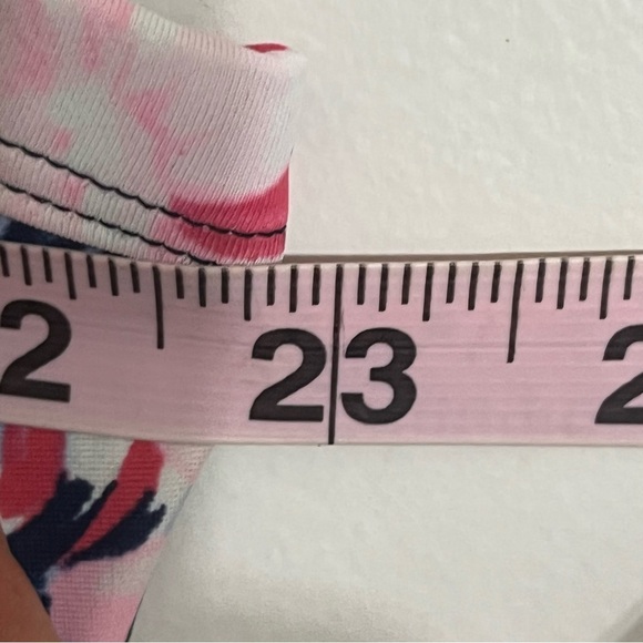 Women’s Croft And Borrow Plus Size Tankini Top Tropical Print Size 3XL - Picture 6 of 12